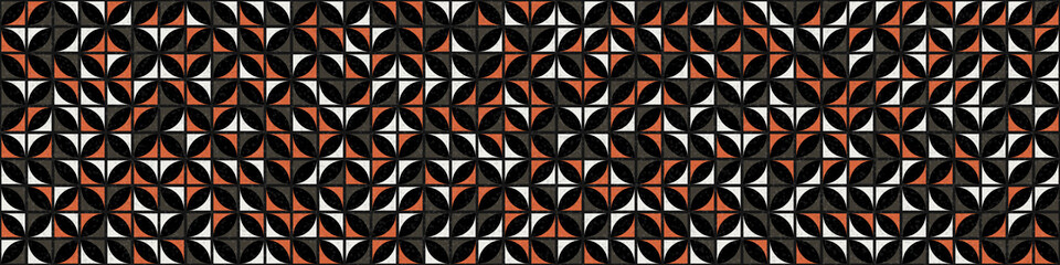 Abstract Geometric Pattern generative computational art illustration