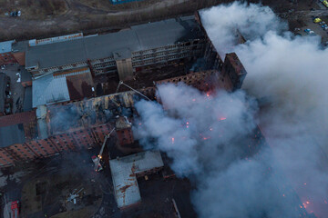 Fire at Nevskaya Manufactura