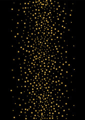 Golden Celebration Glitter Texture. Wedding Confetti Design. Yellow Sequin Shimmer Background. Group Star Illustration. Gradient Shining Pattern