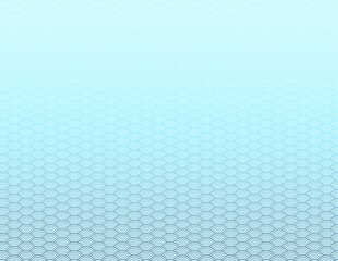 Abstract background with copy space. Blue gradient with scales. A repeating pattern.