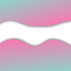 Minimal creative banner design in modern liquid style.