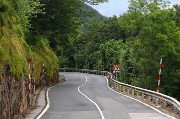 road in the mountains