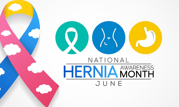 National Hernia awareness month (CDH) is observed every year in June. it occurs when an organ or fatty tissue squeezes through a weak spot in a surrounding muscle or connective tissue called fascia.