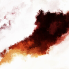 Watercolor painted background. Abstract Illustration wallpaper. Brush stroked painting. 2D Illustration.