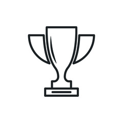 Trophy Line Icon