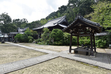 Obraz premium 山崎聖天 境内 京都府大山崎町