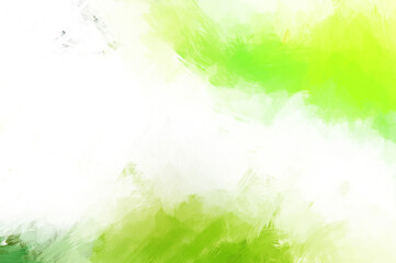 Fototapeta premium Painted composition with vibrant brush strokes. Textured colorful painting. Paint brushed wallpaper.