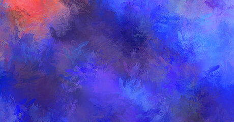 Brushed Painted Abstract Background. Brush stroked painting. Artistic vibrant and colorful wallpaper.