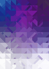 Obraz premium Intersecting shapes design on white background. Abstract minimalistic wallpaper. Colorful geometric template.