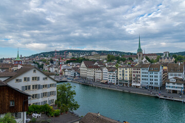 Fototapeta na wymiar panorama of Lucerne Switzerland