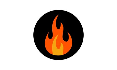 icon fire vector