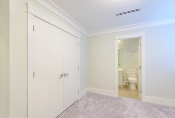 Empty room in a modern house