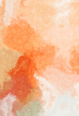 Watercolor painted background. Abstract Illustration wallpaper. Brush stroked painting. 2D Illustration.