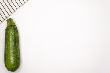 Vegetables and Fruits on white background