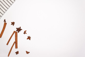 Vegetables and Fruits on white background