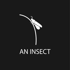 An Insect Logo Design Vector