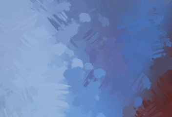 Brushed Painted Abstract Background. Brush stroked painting. Strokes of paint. 2D Illustration.