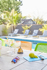 Summer party with  delicious margaritas