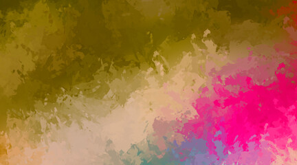 Brushed Painted Abstract Background. Brush stroked painting. Strokes of paint. 2D Illustration.