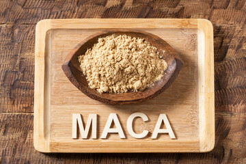 Dehydrated Maca powder, super food from South America