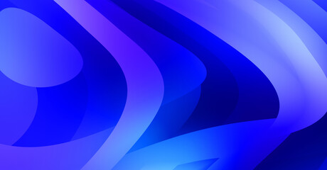 Abstract background with colorful gradient. Vibrant graphic wallpaper with stripes design. Fluid 2D illustration of modern movement.