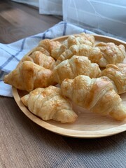 baked croissants