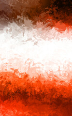 Abstract background of colorful brush strokes. Brushed vibrant wallpaper. Painted artistic creation. Unique and creative illustration.