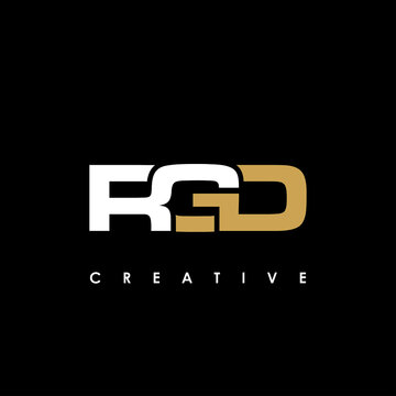 RGD Letter Initial Logo Design Template Vector Illustration