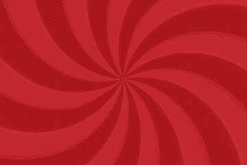 水玉ドットとうずまき背景
 Twirl Radial abstract background ray