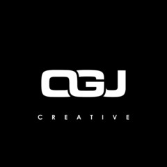 OGJ Letter Initial Logo Design Template Vector Illustration