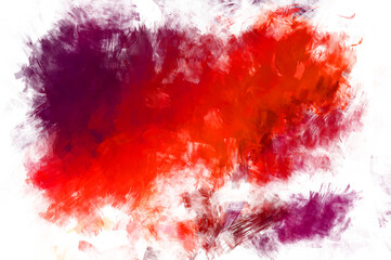 Brushed Painted Abstract Background. Brush stroked painting. Artistic vibrant and colorful wallpaper.
