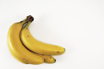 Bunch of banana isolated on white background