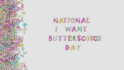 National i want butterscotch day