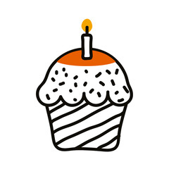 cupcake doodle style