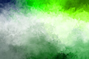 2D illustration of colorful brush strokes. Decorative texture painting. Vibrant paint pattern backdrop.