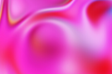 Fluid abstract background with colorful gradient. 2D illustration of modern movement.