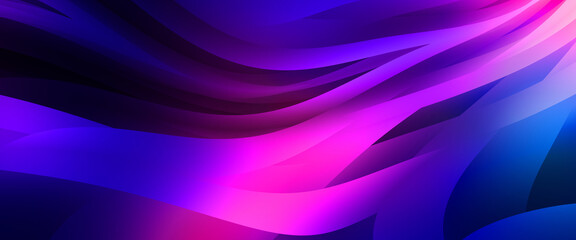 Abstract background with colorful gradient. Vibrant graphic wallpaper with stripes design. Fluid 2D illustration of modern movement.