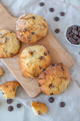 Chocolate Chip Scones