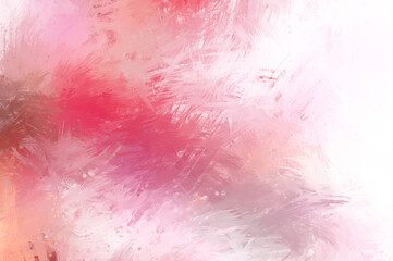 Painted composition with vibrant brush strokes. Textured colorful painting. Paint brushed wallpaper.