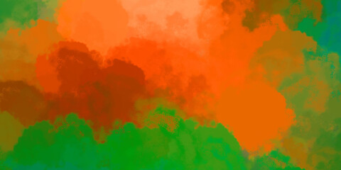 Brushed Painted Abstract Background. Wild chaotic brushstrokes. Strokes of paint. 2D Illustration. Brush stroked painting.