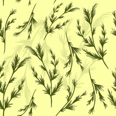 Obraz premium Floral Seamless Pattern