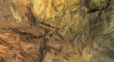 Modern art. Brushed Painted Abstract Background. Brush stroked painting. Strokes of paint. 2D Illustration.´