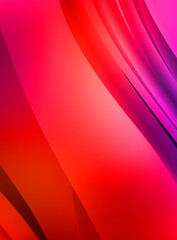 Abstract background with colorful gradient. Vibrant graphic wallpaper with stripes design. Fluid 2D illustration of modern movement.