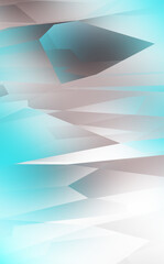 Obraz premium Abstract Background. Triangle 3d illustration polygonal art pattern style. Future graphic geometric design. Geometry texture futuristic decoration. Trendy and vibrant modern style template..