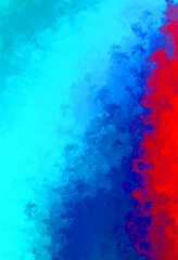 Brushed Painted Abstract Background. Brush stroked painting. Artistic vibrant and colorful wallpaper.