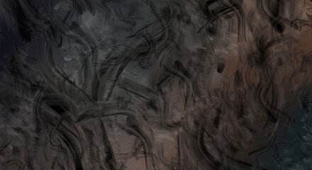 Modern art. Brushed Painted Abstract Background. Brush stroked painting. Strokes of paint. 2D Illustration.´