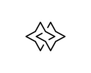 Color line icon on white background. Premium symbol for web design or mobile app. 