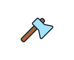 Color line icon on white background. Premium symbol for web design or mobile app. 