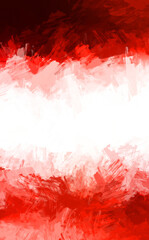 Modern art. Brushed Painted Abstract Background. Brush stroked painting. Strokes of paint. 2D Illustration.