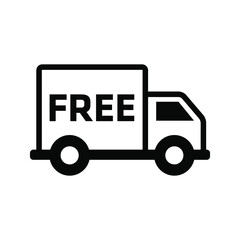 Free delivery icon